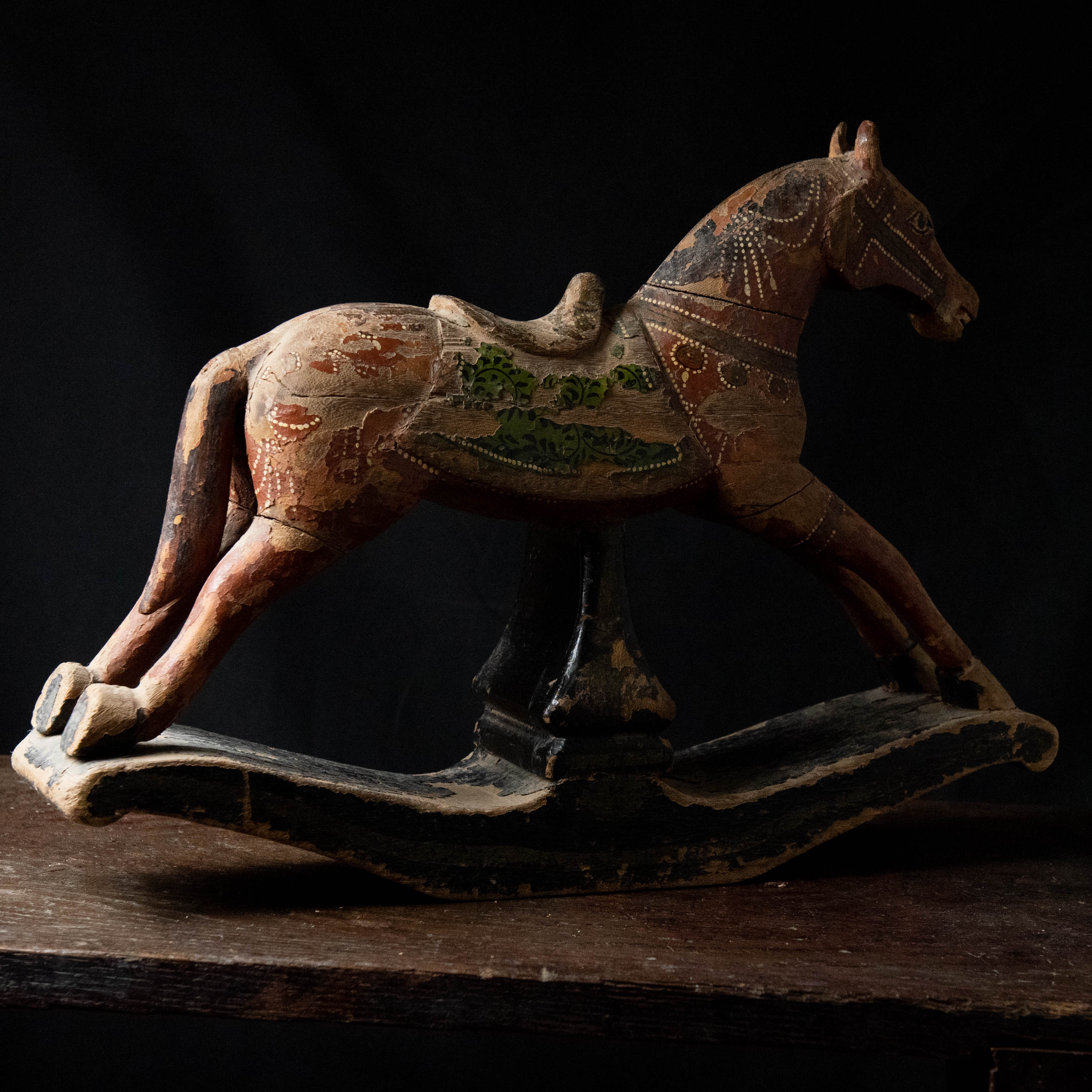 木工芸 :: 木彫 馬 大 インド | COTTOU.JP 骨董の通販マーケットプレイス