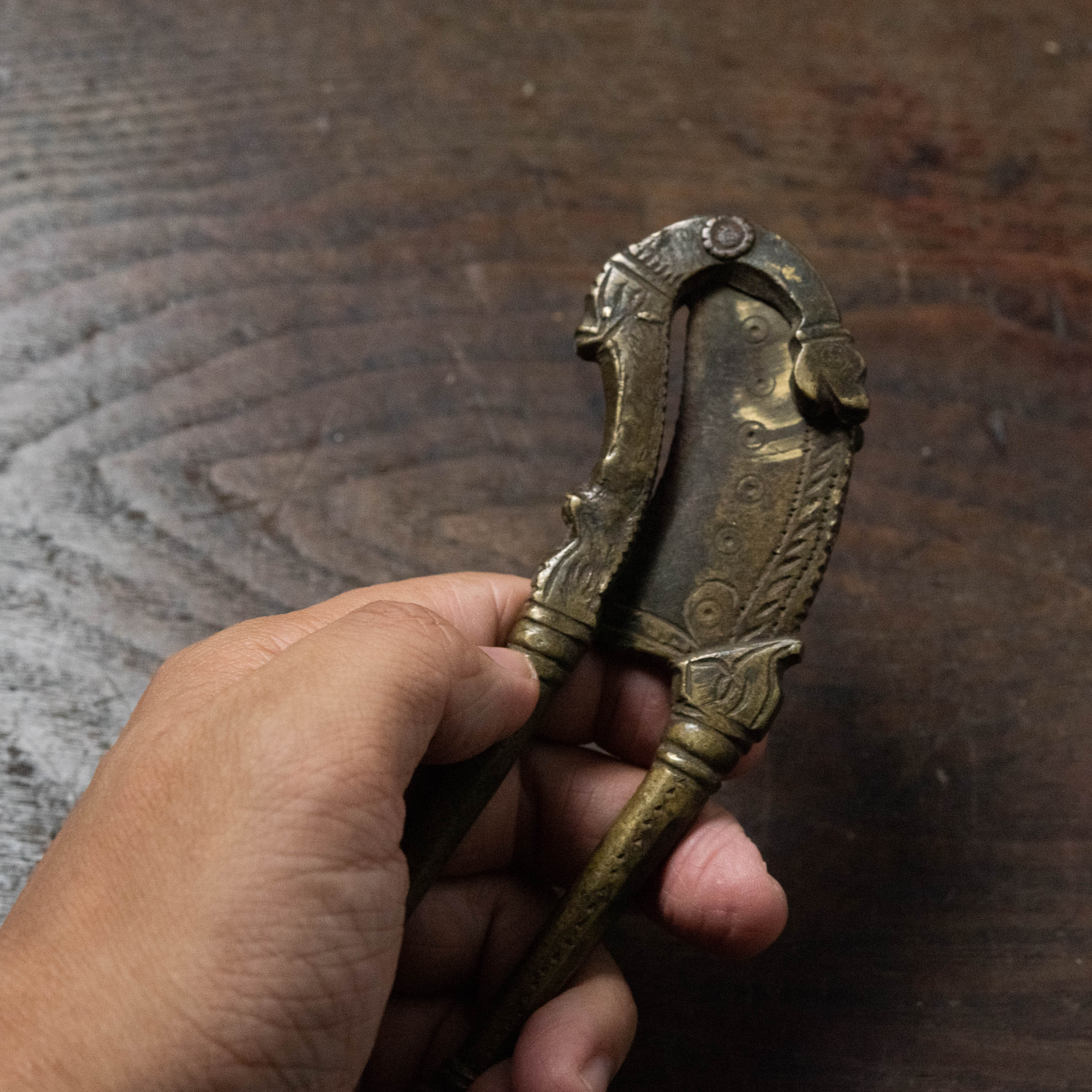 ビンロウ ナッツ. 実カッター インド アジア 装飾 DSC_4854.jpg