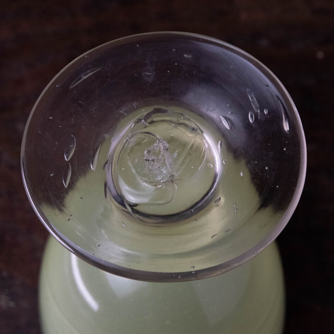 ガラス :: ウランガラス なつめ型 氷コップ   .JP 骨董の通販