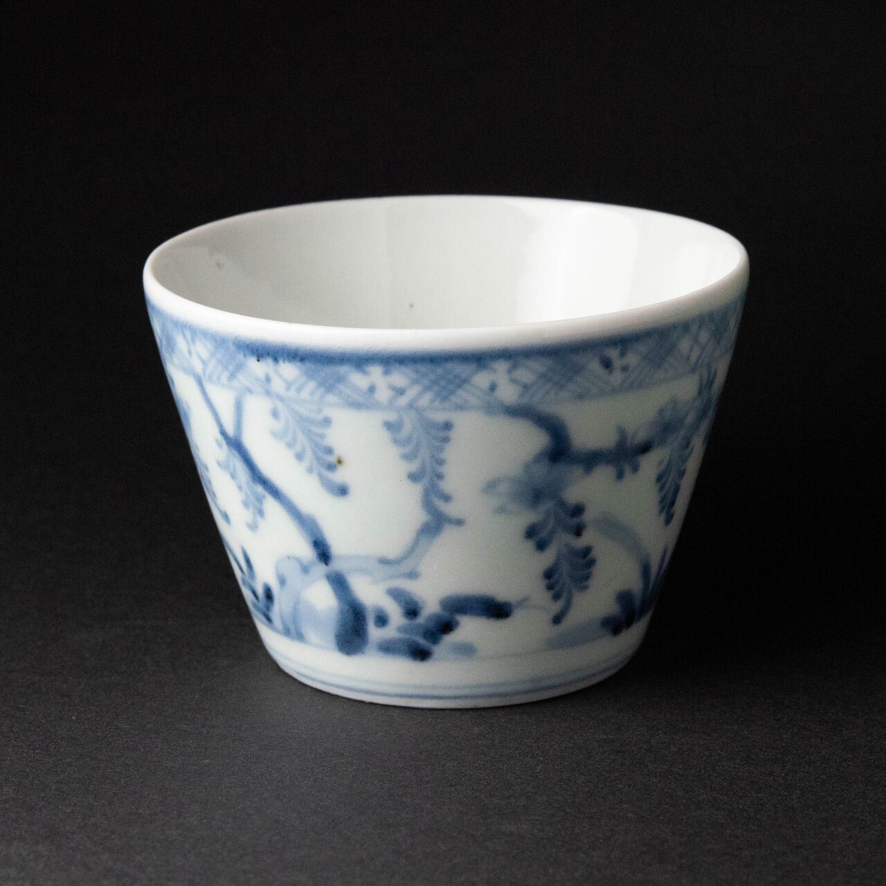 蔵出し品 古伊万里 時代 染付 蕎麦猪口 ５客 伊万里、有田